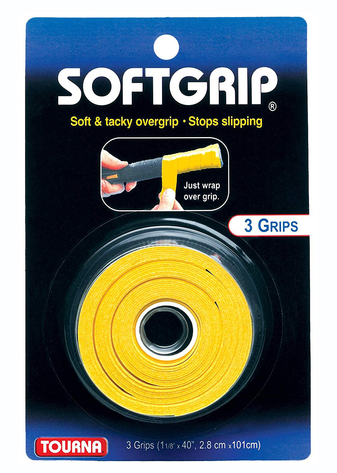 Обмотка Tourna Grip. Soft Grip. Овергрип head XTREMSOFT Yellow.